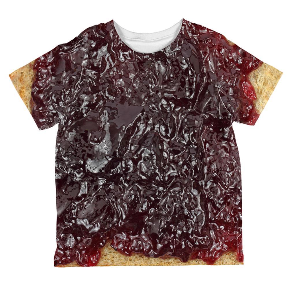 Halloween Jelly PB Costume All Over Toddler T Shirt