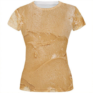 Halloween Peanut Butter PB Sandwich Costume All Over Juniors T Shirt