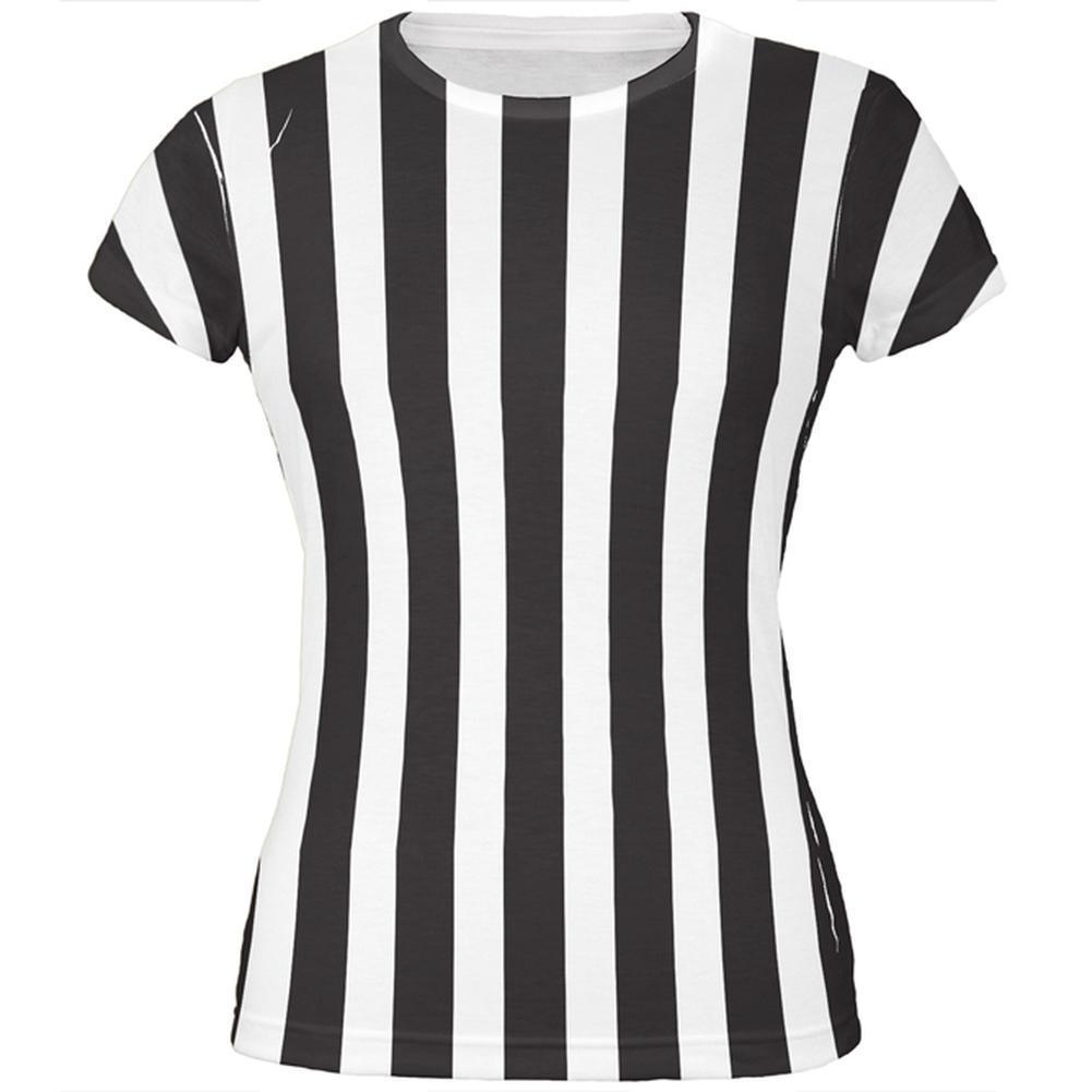 Halloween Referee Costume All Over Juniors T Shirt
