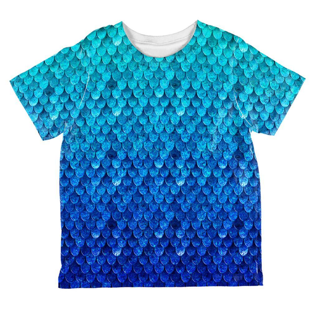 Halloween Blue Frost Dragon Rider Armor All Over Toddler T Shirt