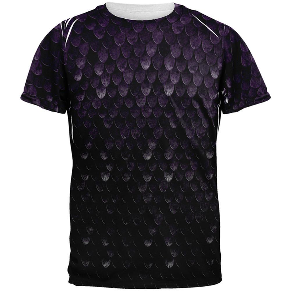 Halloween Dark Elf Shadow Scale Armor All Over Mens T Shirt