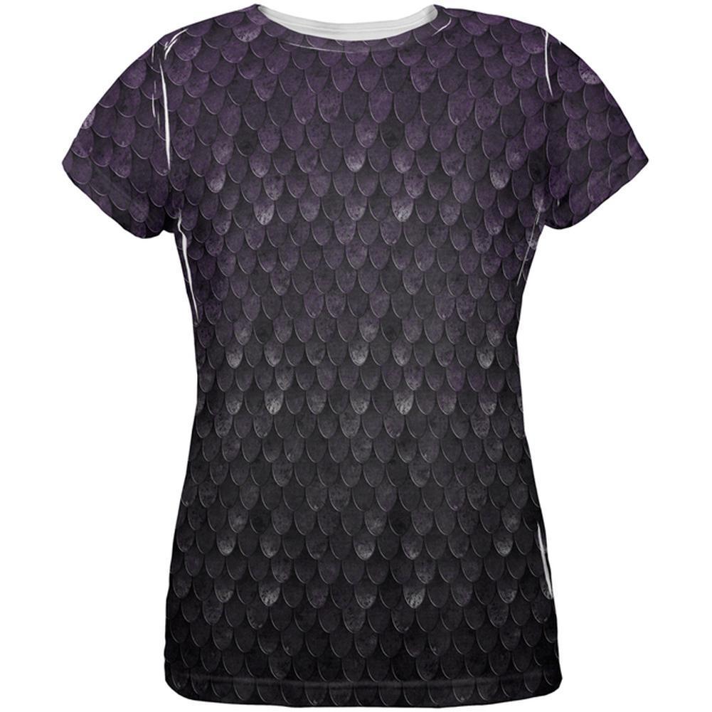Halloween Dark Elf Shadow Scale Armor All Over Womens T Shirt