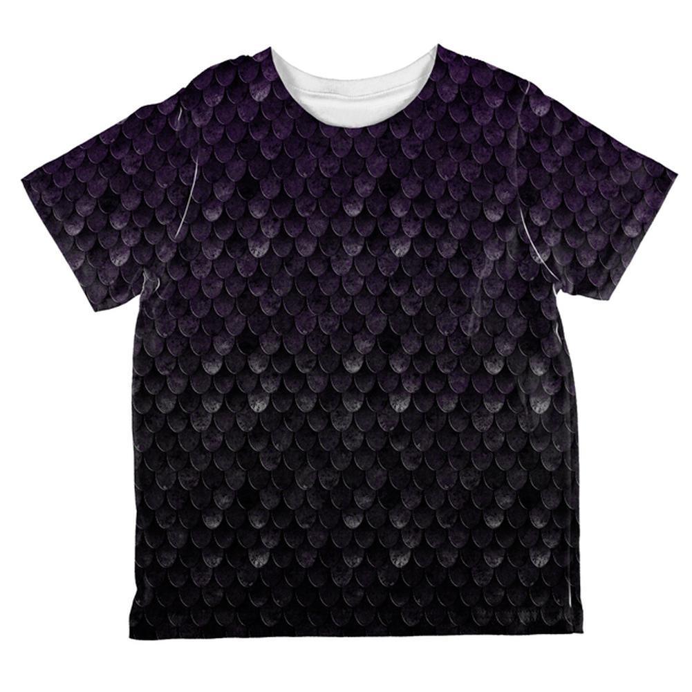 Halloween Dark Elf Shadow Scale Armor All Over Toddler T Shirt