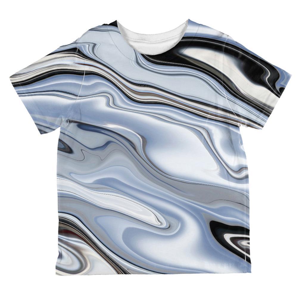 Halloween Liquid Chrome Costume All Over Toddler T Shirt
