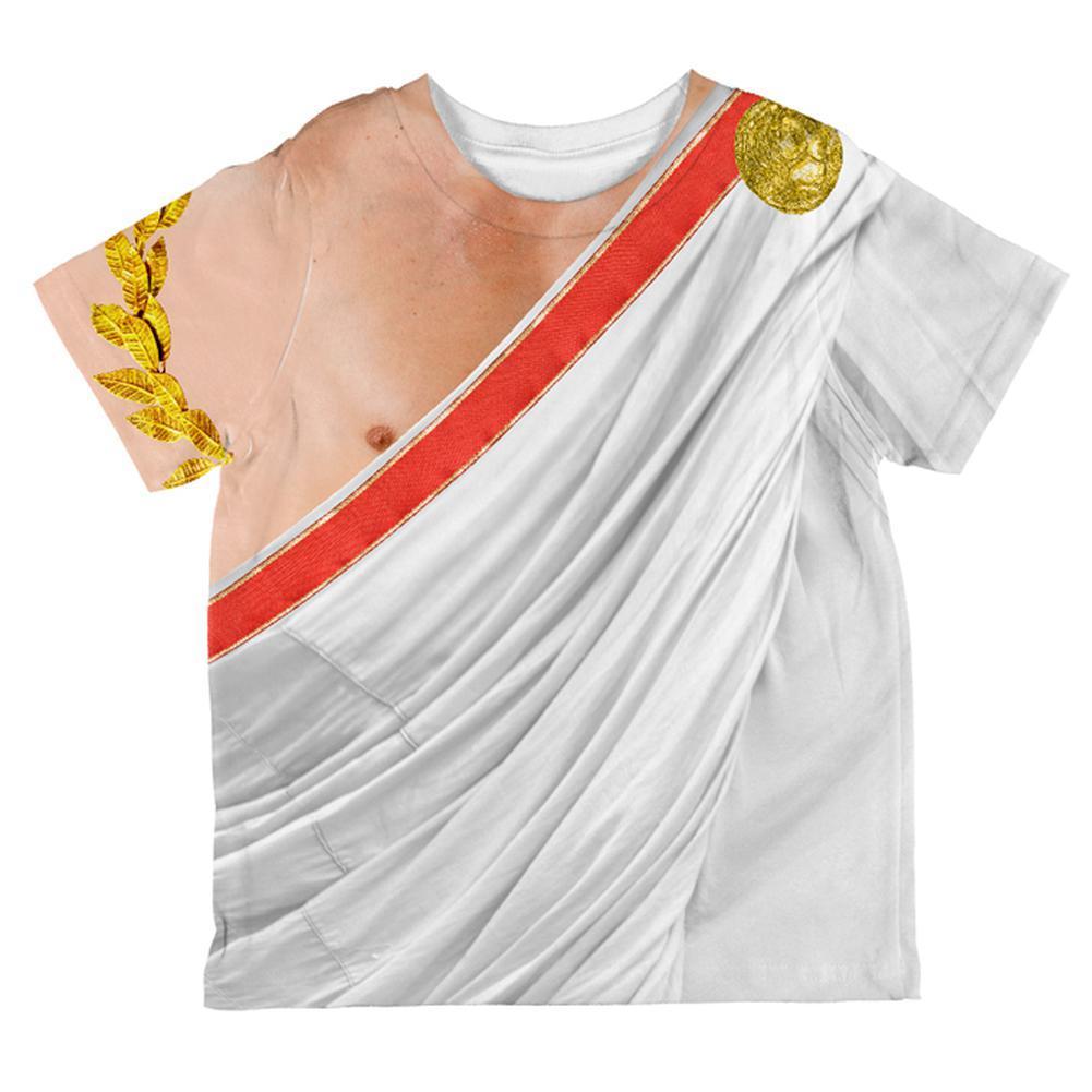 Halloween Roman Toga Costume All Over Toddler T Shirt