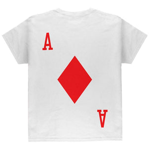 Halloween Ace of Diamonds Card Soldier Costume All Over Youth T Shirt