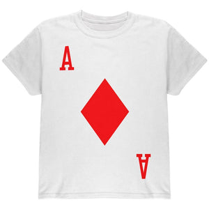 Halloween Ace of Diamonds Card Soldier Costume All Over Youth T Shirt