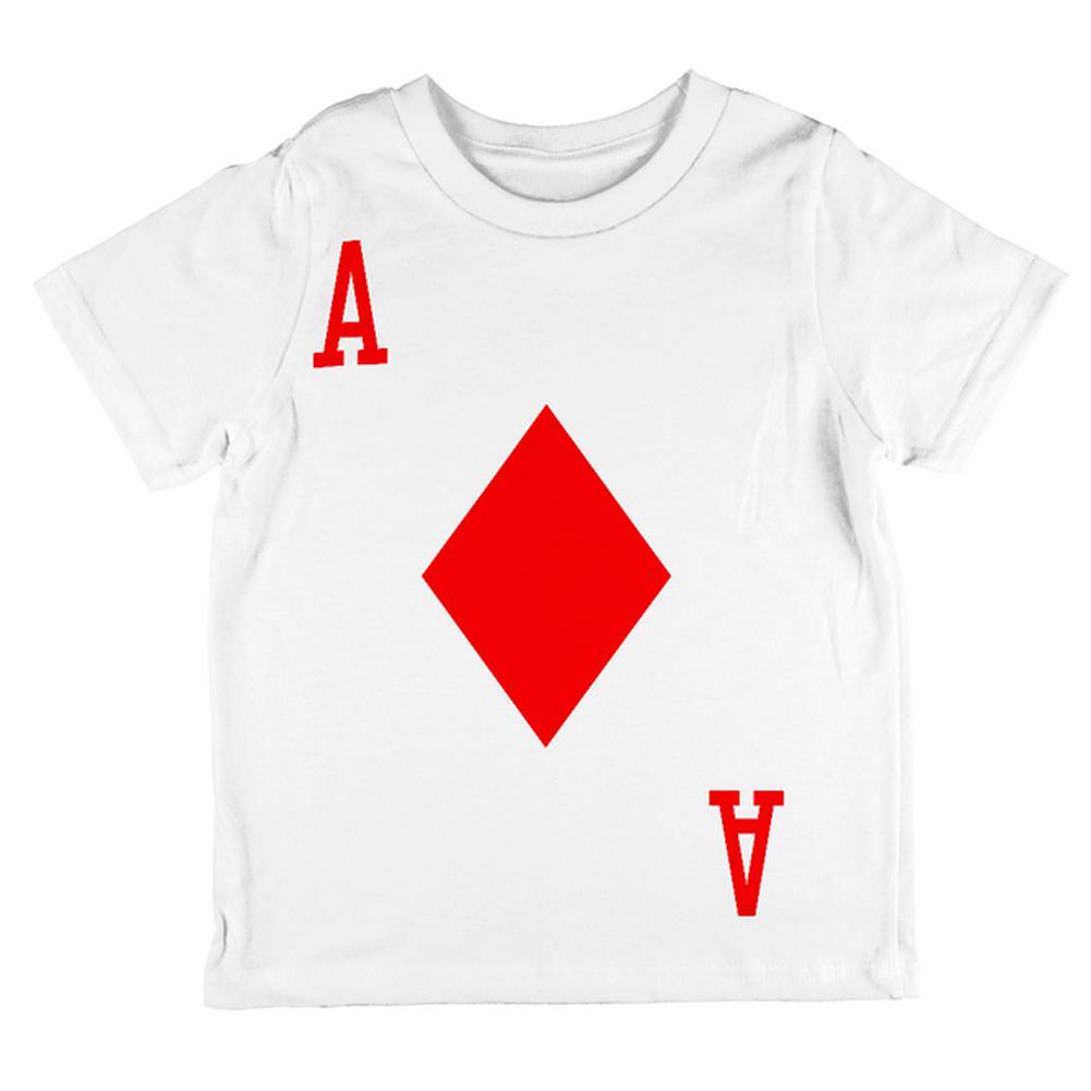 Halloween Ace of Diamonds Card Soldier Costume All Over Toddler T Shirt