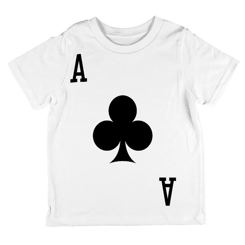 Halloween Ace of Clubs Card Soldier Costume All Over Toddler T Shirt