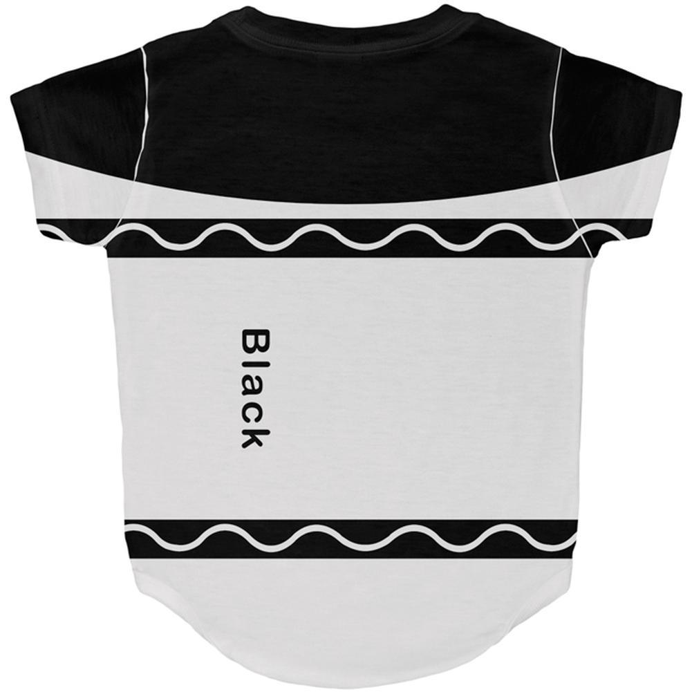 Halloween Marker Costume Black All Over Baby One Piece
