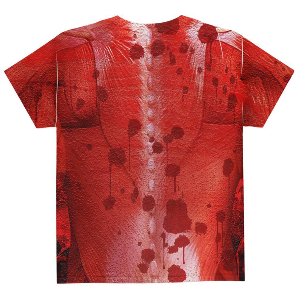 Halloween Skinned Alive Horror Movie Costume All Over Youth T Shirt