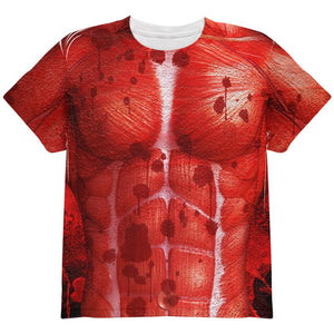 Halloween Skinned Alive Horror Movie Costume All Over Youth T Shirt