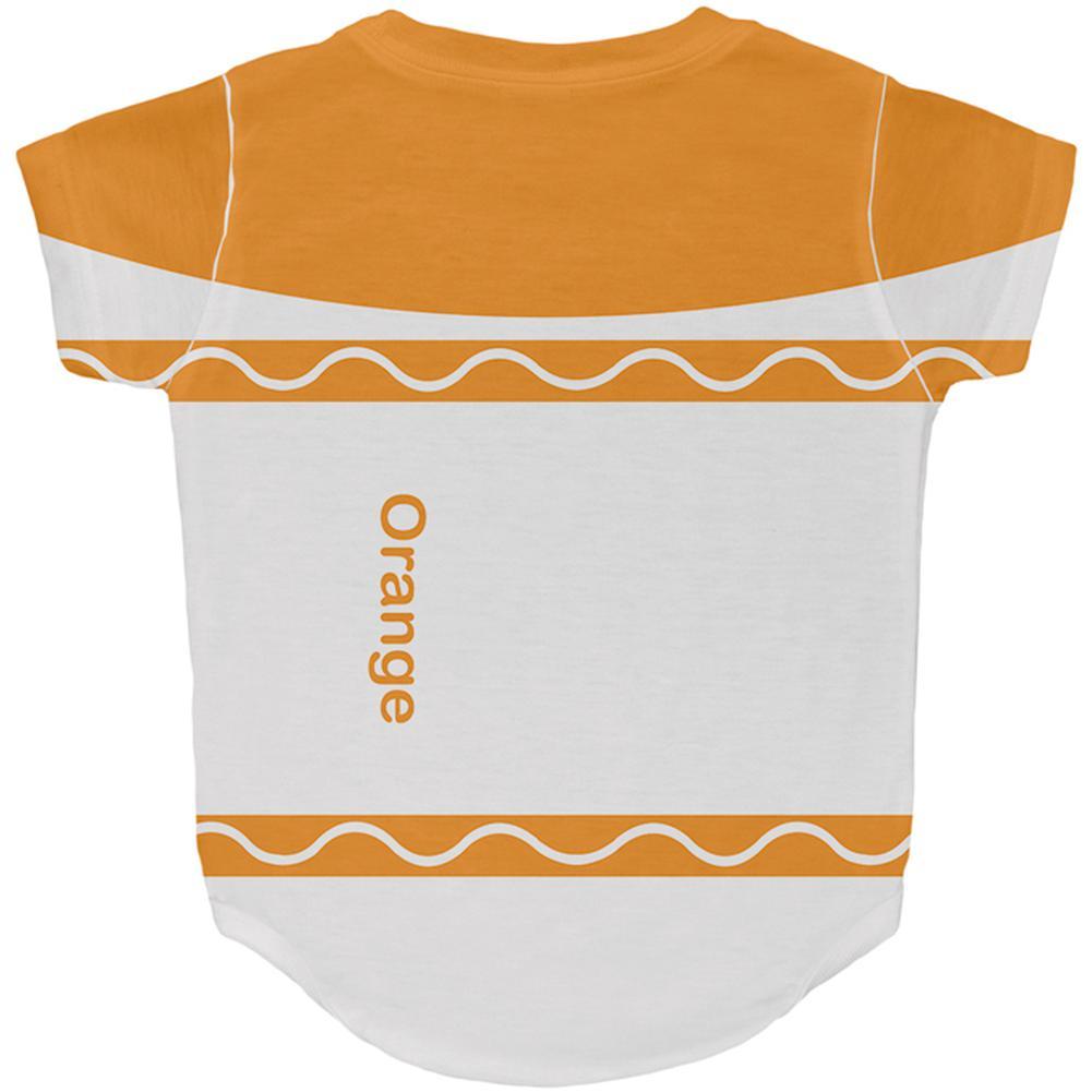 Halloween Marker Costume Orange All Over Baby One Piece