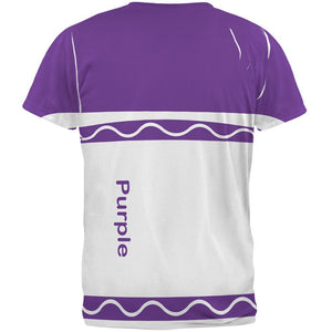 Halloween Marker Costume Purple All Over Mens T Shirt