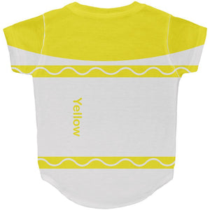 Halloween Marker Costume Yellow All Over Baby One Piece