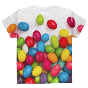 Halloween Jelly Beans All Over Youth T Shirt