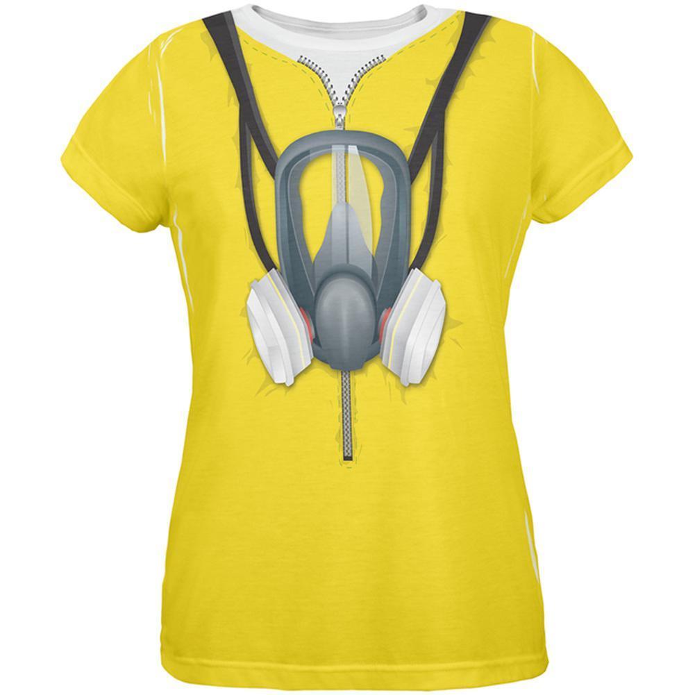 Lab Cooker Hazmat Suit Costume All Over Womens T Shirt