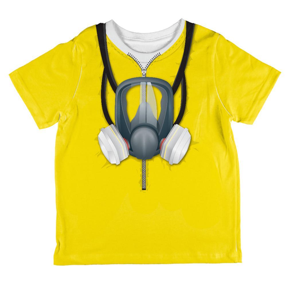 Lab Cooker Hazmat Suit Costume All Over Toddler T Shirt