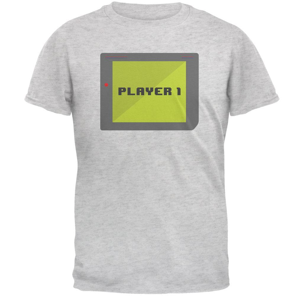 Halloween Old School Gamer Player 1 Mens T Shirt