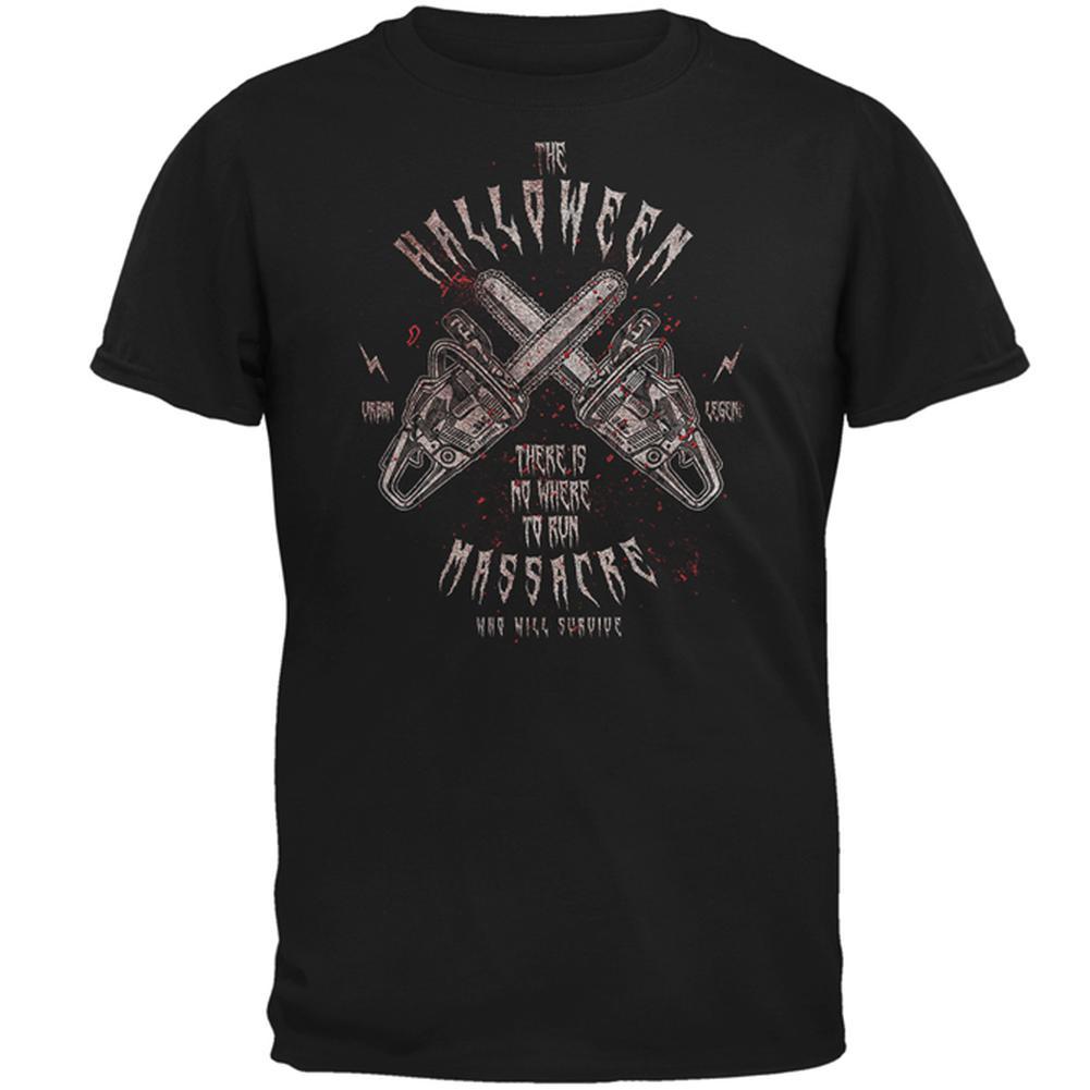 Halloween Chainsaw Massacre Bloody Horror Mens T Shirt