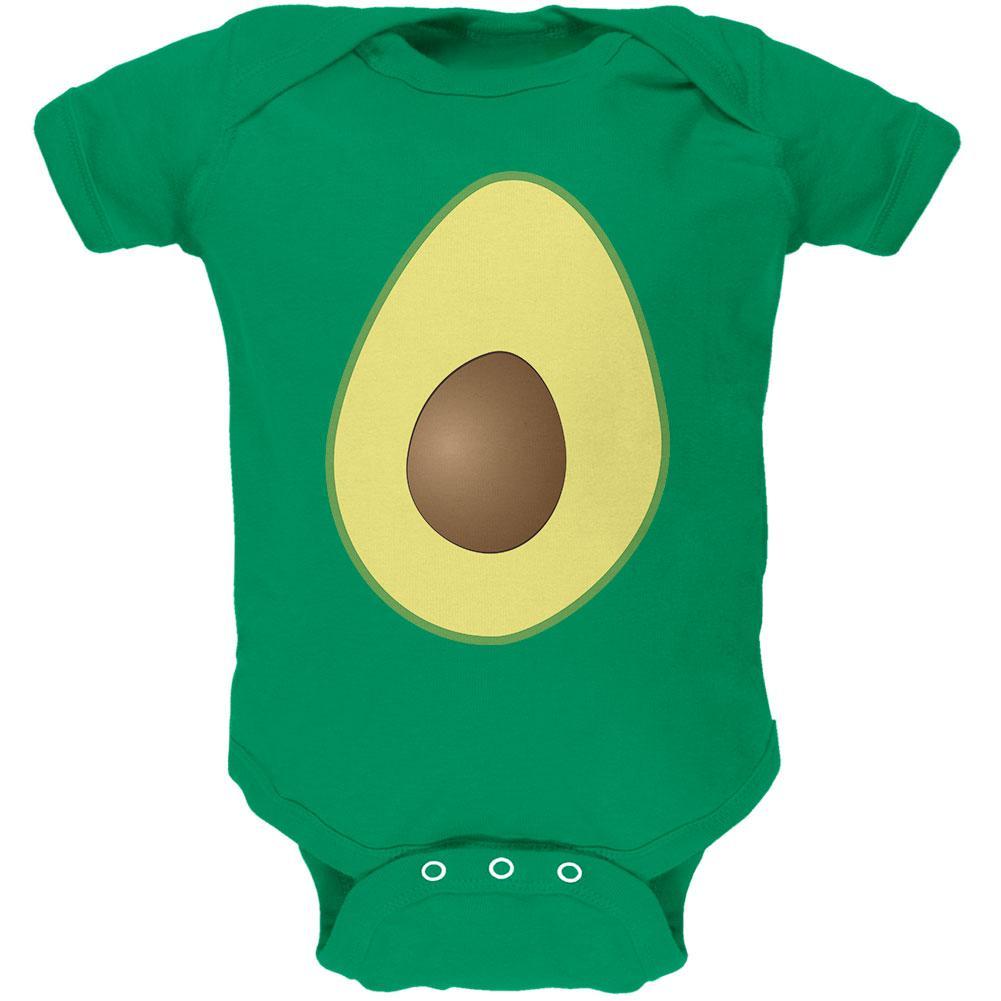 Halloween Avocado Costume Soft Baby One Piece