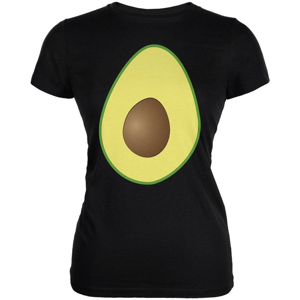 Halloween Avocado Costume Juniors Soft T Shirt