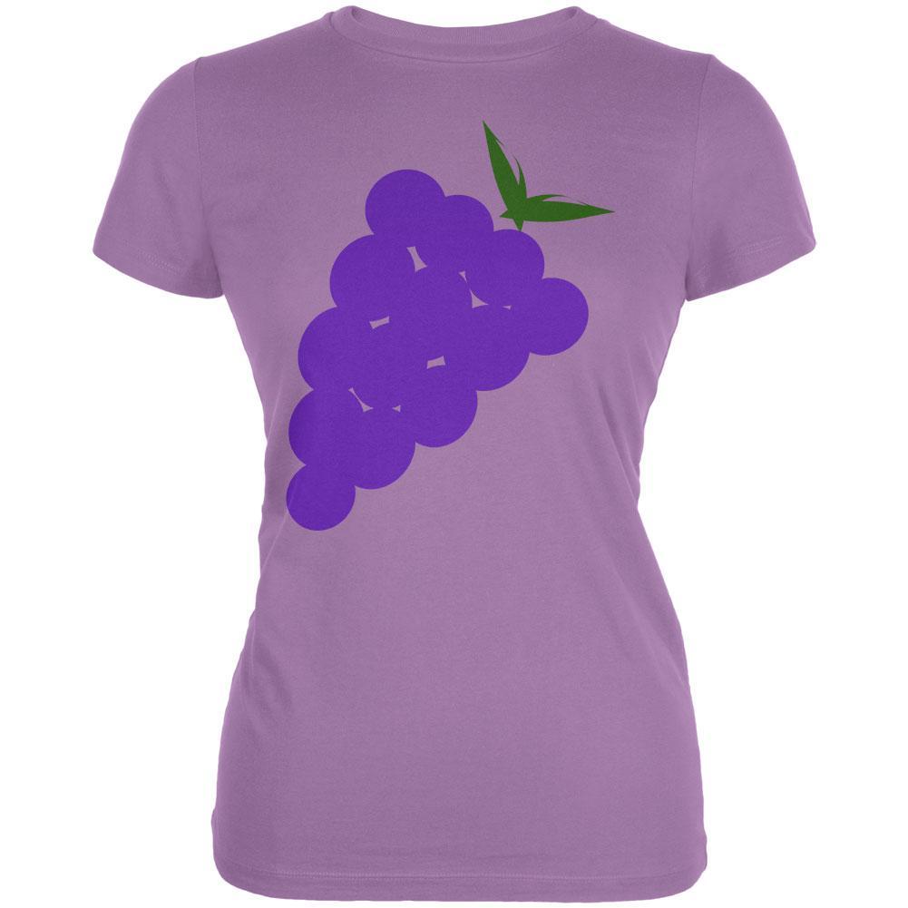 Halloween Purple Grape Costume Juniors Soft T Shirt
