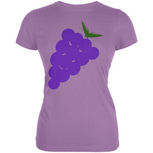 Halloween Purple Grape Costume Juniors Soft T Shirt