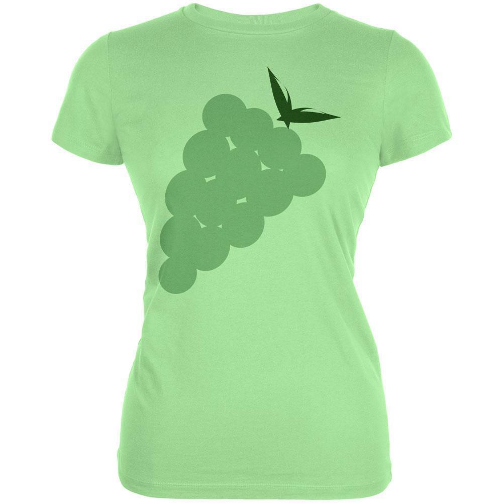 Halloween Green Grape Costume Juniors Soft T Shirt