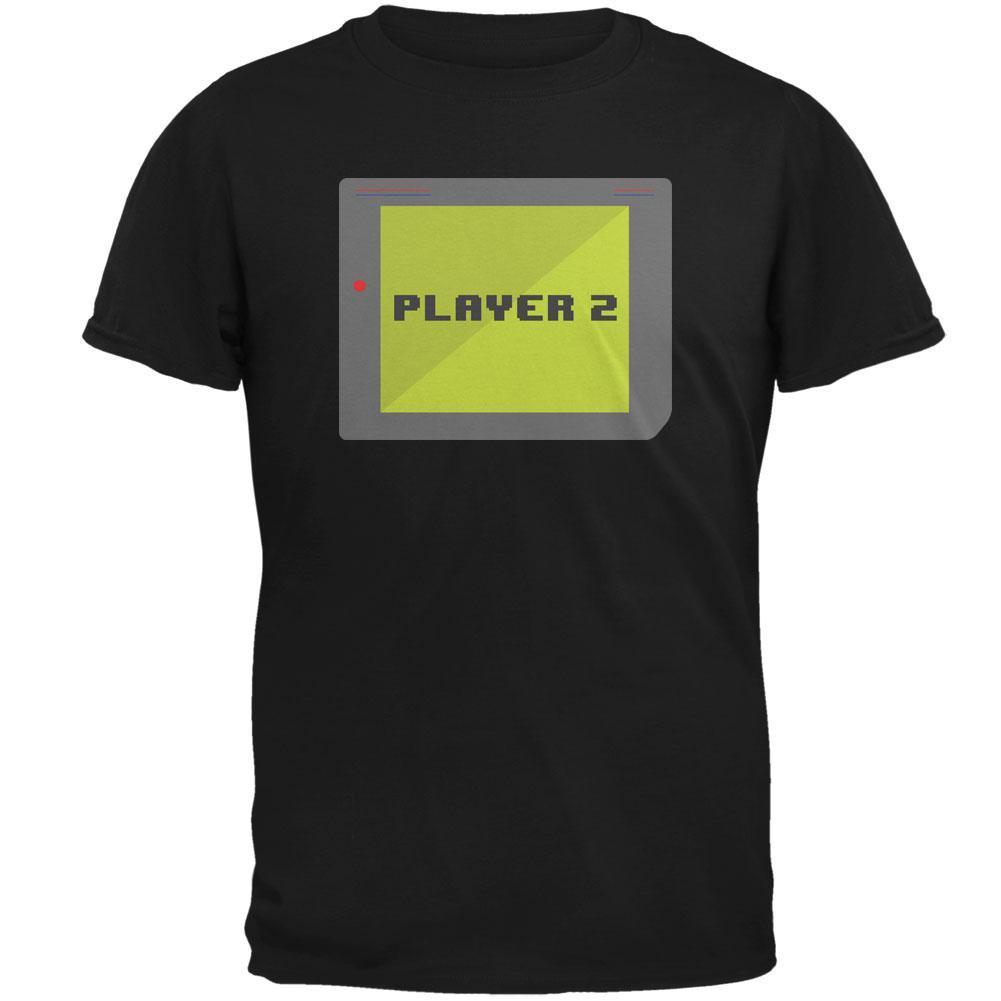 Halloween Old School Gamer Player 2 Mens T Shirt