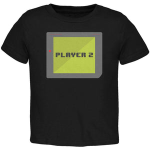 Halloween Old School Gamer Player 2 Toddler T Shirt