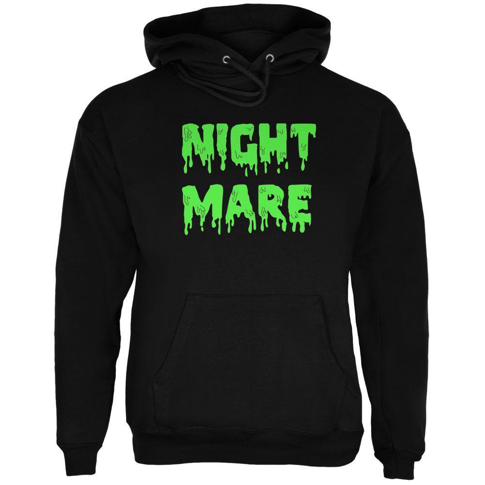 Halloween Nightmare Horror Slime Dripping Text Mens Hoodie