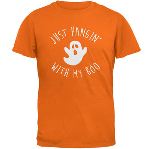 Halloween Just Hangin With My Boo Ghost Mens T Shirt
