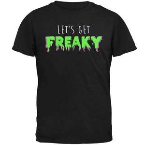 Halloween Lets Get Freaky Slime Mens T Shirt