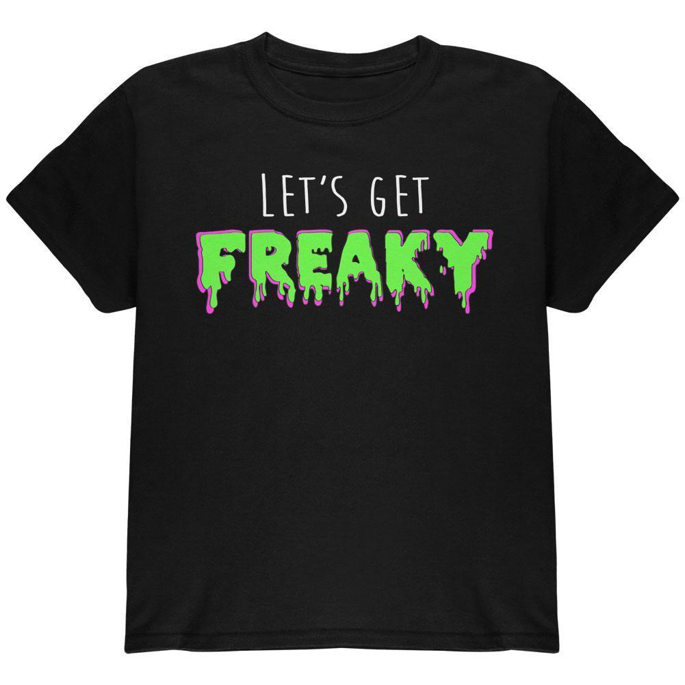 Halloween Lets Get Freaky Slime Youth T Shirt
