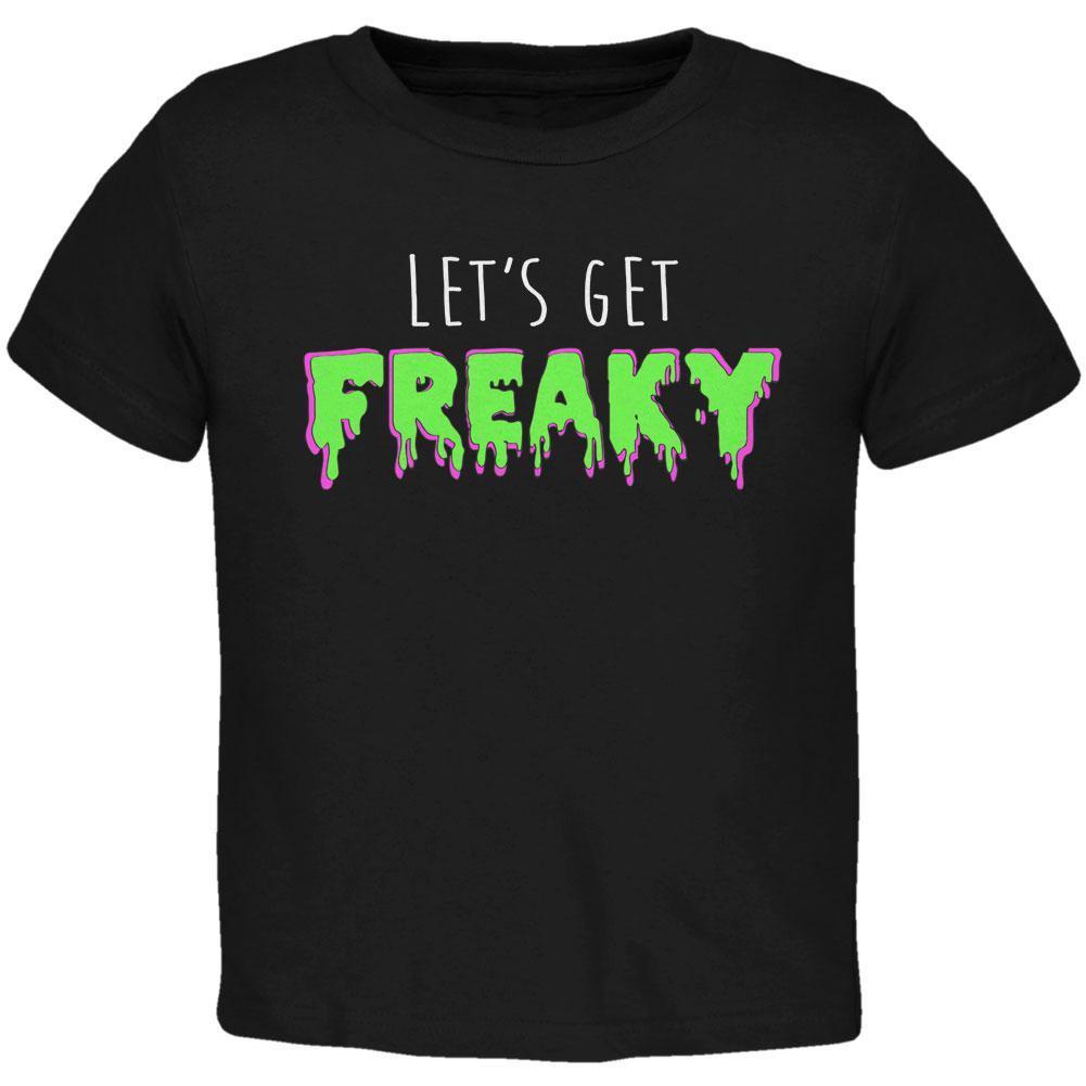 Halloween Lets Get Freaky Slime Toddler T Shirt