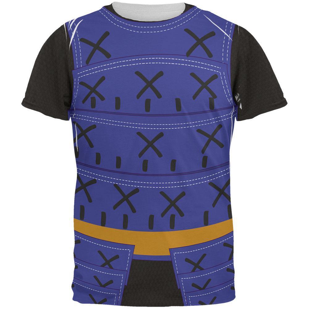 Halloween Samurai Costume All Over Mens T Shirt