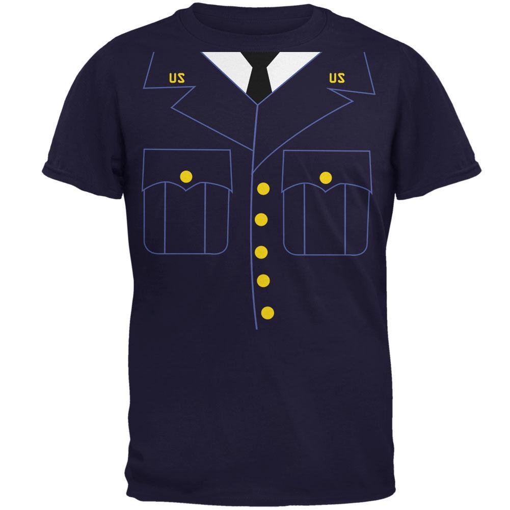 Halloween Military Formal Costume Mens T Shirt