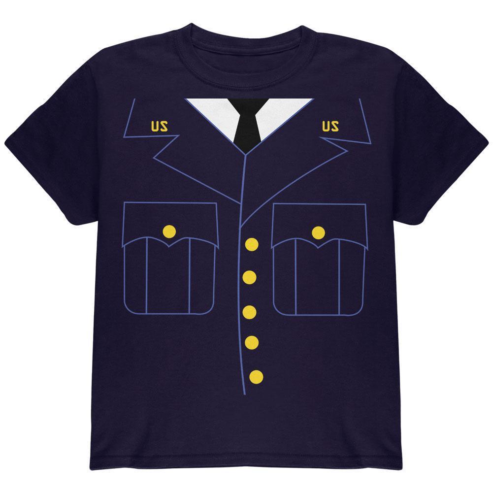 Halloween Military Formal Costume Youth T Shirt