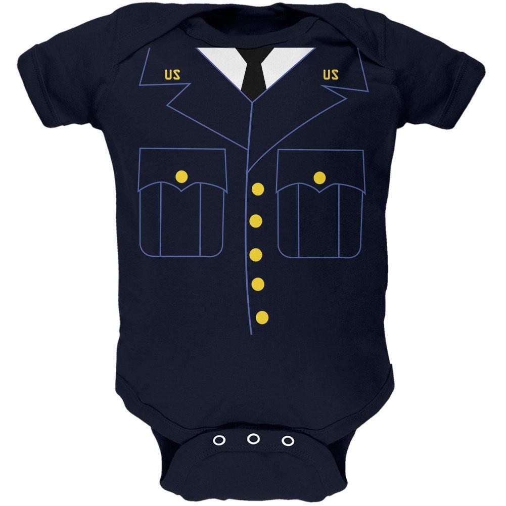 Halloween Military Formal Costume Soft Baby One Piece