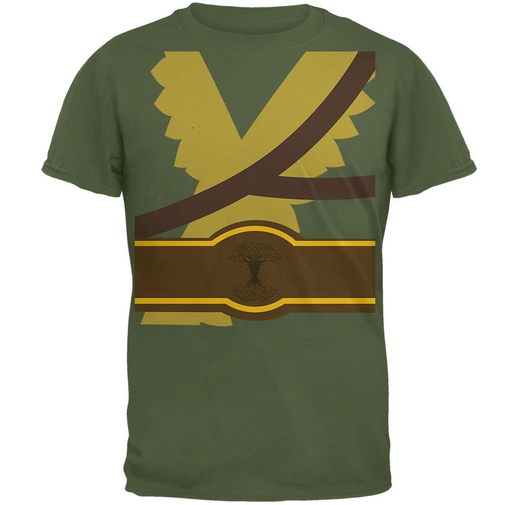 Halloween Warrior Elf Costume Mens T Shirt