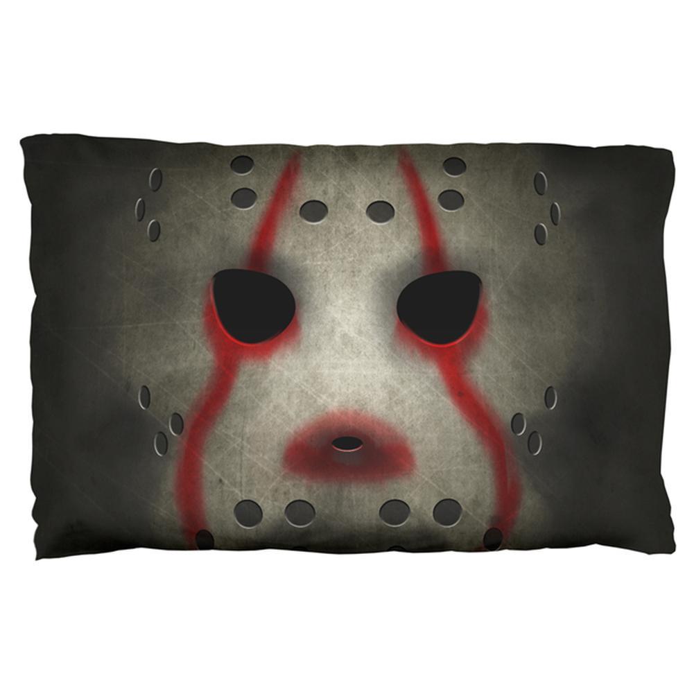 Halloween Horror Movie Hockey Mask Pillow Case