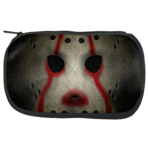 Halloween Horror Movie Hockey Mask Makeup Bag