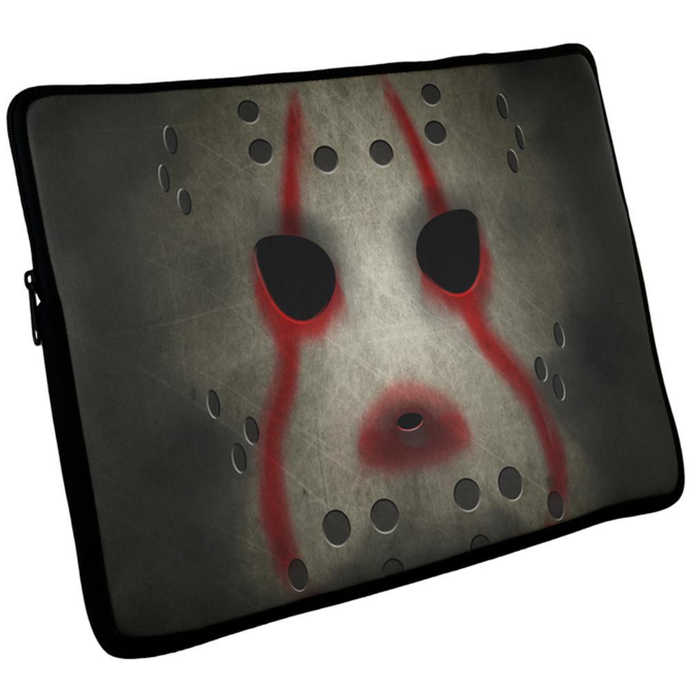 Halloween Horror Movie Hockey Mask Laptop Sleeve 17 inch