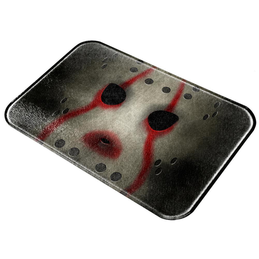 Halloween Horror Movie Hockey Mask All Over Glass Cutting Board