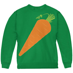Halloween Vegetable Carrot Costume Youth Sweatshirt