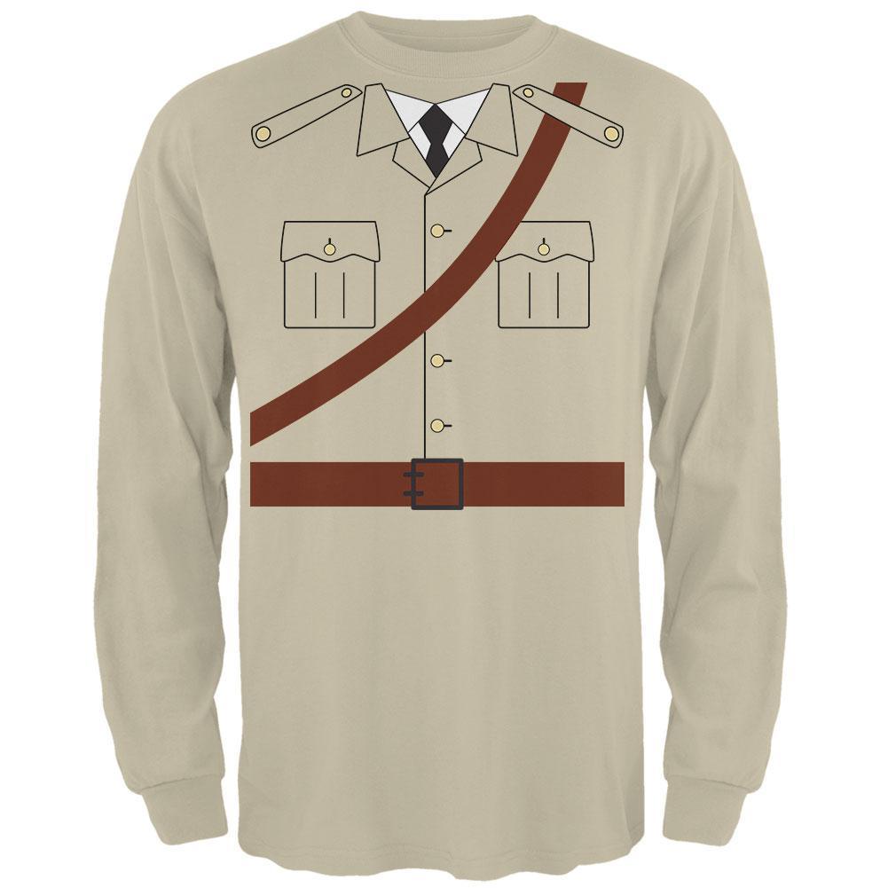 Halloween Safari Explorer Dr. Livingstone Costume Mens Long Sleeve T Shirt