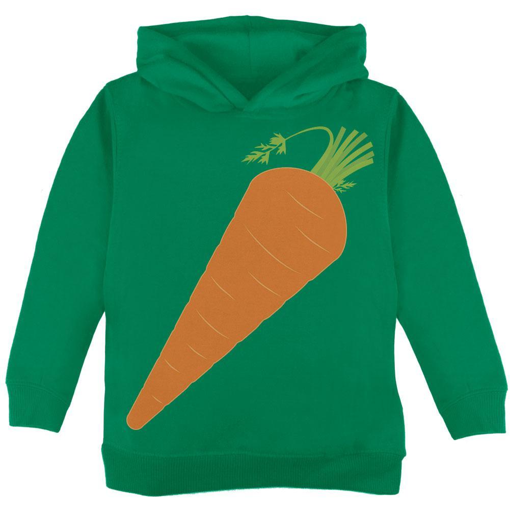 Halloween Vegetable Carrot Costume Toddler Hoodie