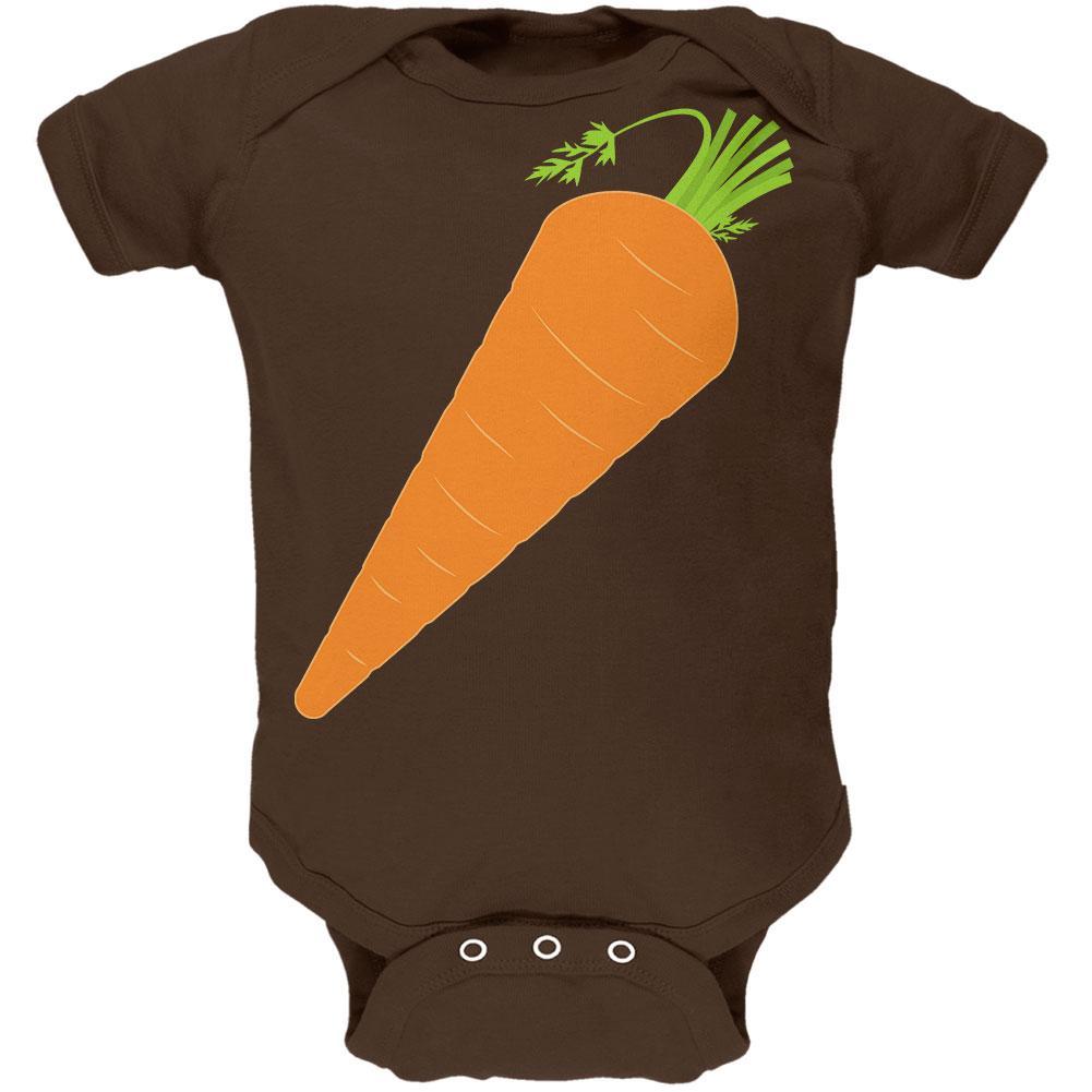 Halloween Vegetable Carrot Costume Soft Baby One Piece