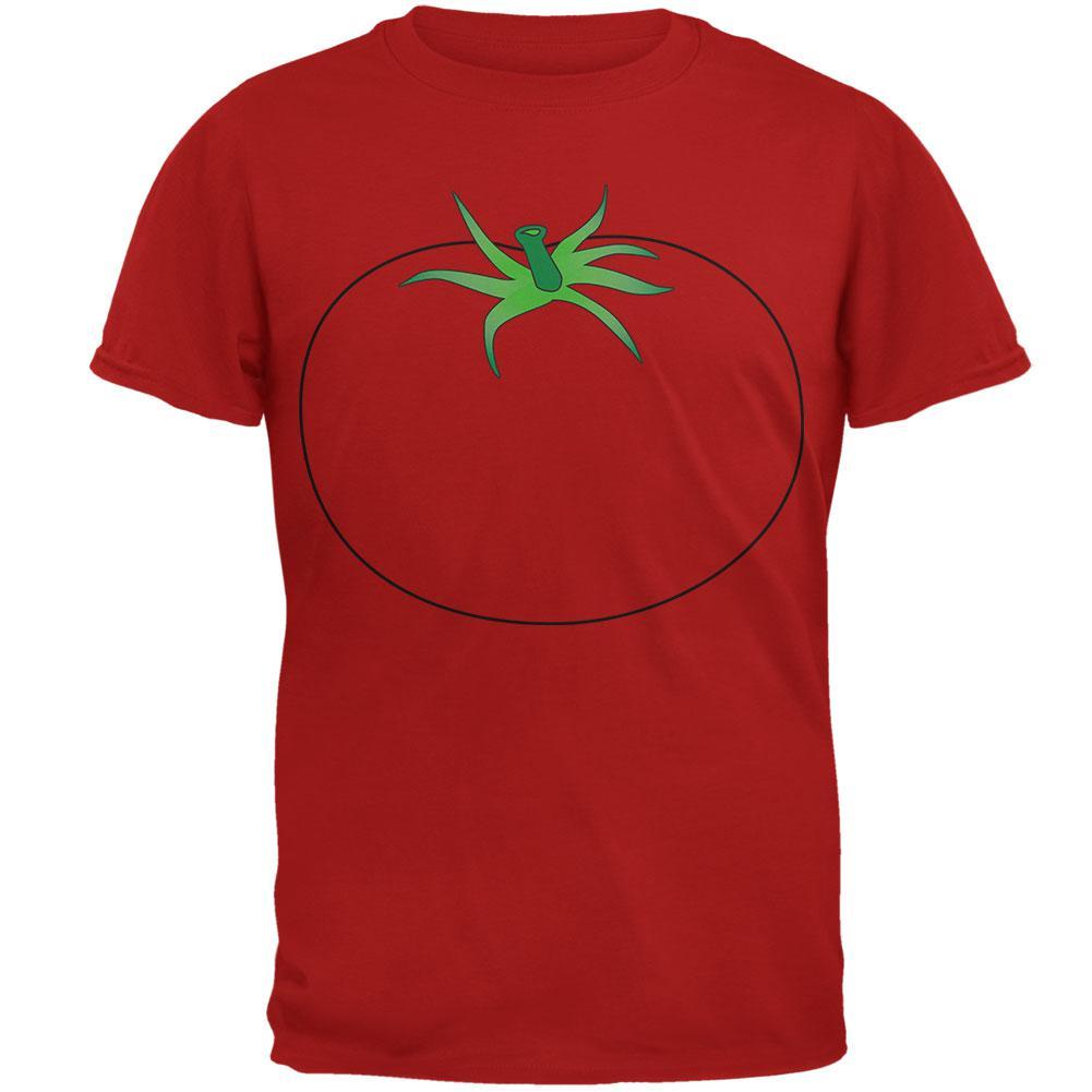 Halloween Fruit Vegetable Tomato Costume Mens Soft T Shirt